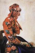 Anders Zorn Unknow work 103 Sweden oil painting artist